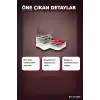Katlanabilir Plastik Tişört Düzenleyici Aparat - 1 Adet, Dolap İçi Organizer BX-313490