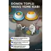 Dönen Toplu 15 cm Yavaş Yeme Kabı - Sıvı Mama ve Ödül İçin, Kedi Köpek Aksesuarı BX-313492