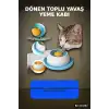 Dönen Toplu 15 cm Yavaş Yeme Kabı - Sıvı Mama ve Ödül İçin, Kedi Köpek Aksesuarı BX-313492