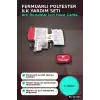 Fermuarlı Polyester Çantalı 17 Parça Acil İlk Yardım Seti Araba Ev Ofis BX-313494