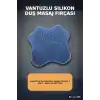 Vantuzlu Silikon Duş Masaj Fırçası 1 Adet - Ayak ve Sırt Temizliği İçin BX-313496