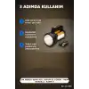 Çok Modlu 800W Acil Durum El Feneri - 800m Menzilli - Kamp Ve Doğa Aktiviteleri İçin BX-313498