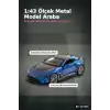 Metal 1:43 Aston Martin Vantage Çek Bırak Model Araba - Hediye Oyuncak BX-313505