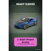Metal 1:43 Aston Martin Vantage Çek Bırak Model Araba - Hediye Oyuncak BX-313505
