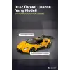 1:32 Ölçekli Maserati GT2 Çek Bırak Araba - Lisanslı Model, 1 Adet Oyuncak Araba BX-313507