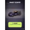 1:32 Ölçekli Maserati GT2 Çek Bırak Araba - Lisanslı Model, 1 Adet Oyuncak Araba BX-313507