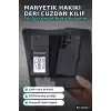 Manyetik Hakiki Deri Cüzdan Kılıf Samsung Galaxy S26 Ultra Uyumlu Kart Yuvalı 1 Adet BX-313512