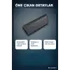 El Işi Hakiki Deri Siyah Gözlük Kılıfı 15.5x6 Cm Erkek Kadın Hediyelik BX-313514