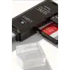 Mini Usb 3.0 Sd Tf Kart Okuyucu Hub Adaptör - 1 Adet Kompakt Veri Aktarıcı Pc Tablet İçin BX-313517