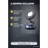 Vakumlu Emişli 360 Derece Döner Manyetik Telefon Tutucu - Güçlü Mıknatıslı Araba Masaüstü BX-313519
