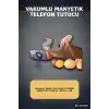 Vakumlu Emişli 360 Derece Döner Manyetik Telefon Tutucu - Güçlü Mıknatıslı Araba Masaüstü BX-313519