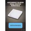 Kaydırmaz Silikon Masa Koltuk Koruyucu Ped 4 Adet Mobilya Beyaz Eşya İçin BX-313528