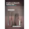 Spiral Uçlu 6lı Paslanmaz Çelik Kulak Temizleme Seti - Taşınabilir Bakım Aleti BX-313527