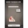 Kaydırmaz Silikon Masa Koltuk Koruyucu Ped 4 Adet Mobilya Beyaz Eşya İçin BX-313528