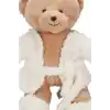 Uyku Tulumlu Yumuşak Peluş Ayıcık Oyuncak 40 cm 0,295 kg Hediye İçin Sevimli BX-313536