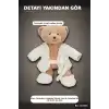 Uyku Tulumlu Yumuşak Peluş Ayıcık Oyuncak 40 cm 0,295 kg Hediye İçin Sevimli BX-313536