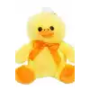 Yumuşak Tüylü 20 cm Ördek Peluş Oyuncak - Kurdeleli, Bebek ve Çocuk Hediyesi BX-313552