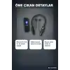 Çift Telefon Bağlantılı Titreşimli Bluetooth Boyun Kulaklığı 10m Menzil Mikrofonlu BX-313558