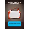Dahili Kablolu 60000mAh Powerbank 22.5W Hızlı Şarj Type-C USB Çıkışlı Dijital Göstergeli BX-313567