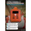 Dijital Ekranli 60000mAh 4 Kablolu Powerbank 22.5W Hizli Sarj Coklu Cikisli BX-313568