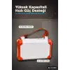 Entegre Kablolu 60000mAh 22.5W Hızlı Şarj Powerbank - Çoklu USB-C Çıkışlı Güç Bankası BX-313569
