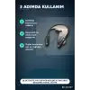 Bluetooth V4.0 Boyun Kulaklık 600 Saat Bekleme Dijital Göstergeli Çift Cihaz Bağlantılı BX-313557