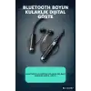 Bluetooth V4.0 Boyun Kulaklık 600 Saat Bekleme Dijital Göstergeli Çift Cihaz Bağlantılı BX-313557