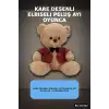 Elbiseli 32 cm Peluş Ayı Oyuncak – Yumuşak Dolgulu Sevimli Hediye ve Aksesuar BX-313532