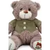 43 Cm T-Shirt Giydirilmiş Peluş Ayı Oyuncak - Yumuşak Seçenekli BX-313535