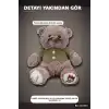 43 Cm T-Shirt Giydirilmiş Peluş Ayı Oyuncak - Yumuşak Seçenekli BX-313535