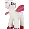 42 Cm Yumuşak Peluş Kanatlı Unicorn At Figürü Rengarenk Hediye Peluş Oyuncak BX-313550