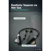 Bluetooth 4.0 Boyun Kulakligi Mikrofonlu Ses Kontrollu 400 Saat Bekleme Suresi 10m Menzil BX-313564
