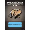 Boyun Bantli Bluetooth 5.0 Kulaklik Mikrofonlu Kablosuz Kulak Ici Muzik Ve Gorusme BX-313563