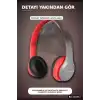 Katlanabilir P47 Bluetooth Kablosuz Kulakustu Kulaklik Mikrofonlu 1 Adet BX-313572