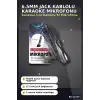 6.5 Mm Jack Kablolu Karaoke Mikrofonu Tekli Paket Standart Model Ses Sistemi Icin BX-313571