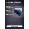 8 Mod 19 Seviyeli LCD Ekranlı EMS Boyun Omuz Sırt Bel Masaj Bandı USB Şarjlı BX-313575