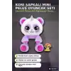Koni Şapkalı 10 cm Sevimli Mini Peluş Oyuncak Ve Figür Seti - 1 Adet, 3+ Yaş BX-313577