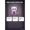 Koni Şapkalı 10 cm Sevimli Mini Peluş Oyuncak Ve Figür Seti - 1 Adet, 3+ Yaş BX-313577