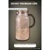 Kulplu 1800 ml Cam Sürahi Ve 350 ml 4 Bardak Seti - 5 Parça Şeffaf BX-313586