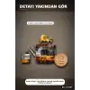 Borosilikat Cam Demlik 1200 Ml Akasya Saplı Süzgeçli Bulaşık Makinesinde Yıkanabilir BX-313587