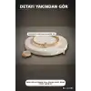 Damla Kesim Zirkon Taşlı Dorika Model Rengi Pirinç Kadın Bileklik 1 Adet BX-313590