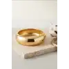 3.5 Cm Kalın Pirinç Vintage Kelepçe Bilezik - Rengi Tekli Bayan Takı BX-313596
