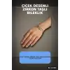 Çiçek Desenli Zirkon Taşlı Kadın Bileklik - Pirinç Materyal - Tekli Takı BX-313605
