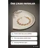 Pirinç Yonca Desenli Zirkon Taşlı Kadın Bileklik - Tekli Paket, Rengi Zarif Aksesuar BX-313612