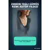 Zirkon Taşlı Gümüş Renk Kutup Yıldızı Kolye - 45 cm Pirinç Zincir Kadın Takı BX-313618