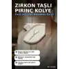 Zirkon Taşlı Pirinç Kadın Kolye - 45 cm Bar Tasarım, Gümüş Tonunda Tekli Ürün BX-313628