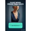 Pirinç Gümüş Tonu Zirkon Taşlı Yıldız Model Kadın Kolye 45 cm Takı Aksesuar BX-313626
