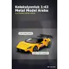 1:43 Lisanslı Metal Maserati GT2 Çek Bırak Model Araba - Koleksiyonluk Oyuncak BX-313636