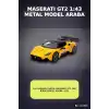 1:43 Lisanslı Metal Maserati GT2 Çek Bırak Model Araba - Koleksiyonluk Oyuncak BX-313636