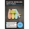Plastik Bowling Seti 6 Labut 2 Top 29x20x32 cm - Fileli Spor Oyuncağı, 18 Ay+ BX-313641